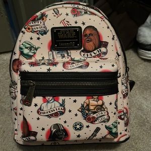 NWT Loungefly Star Wars Tattoo Backpack